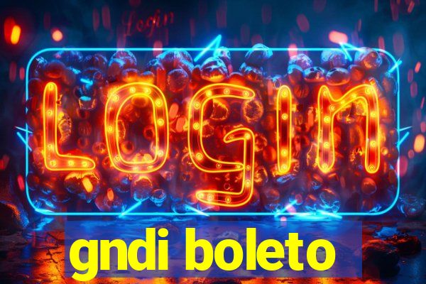 gndi boleto